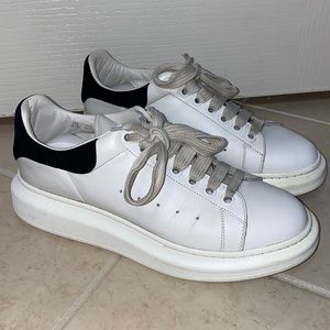 Alexander McQueen Suede Oversized Sneakers